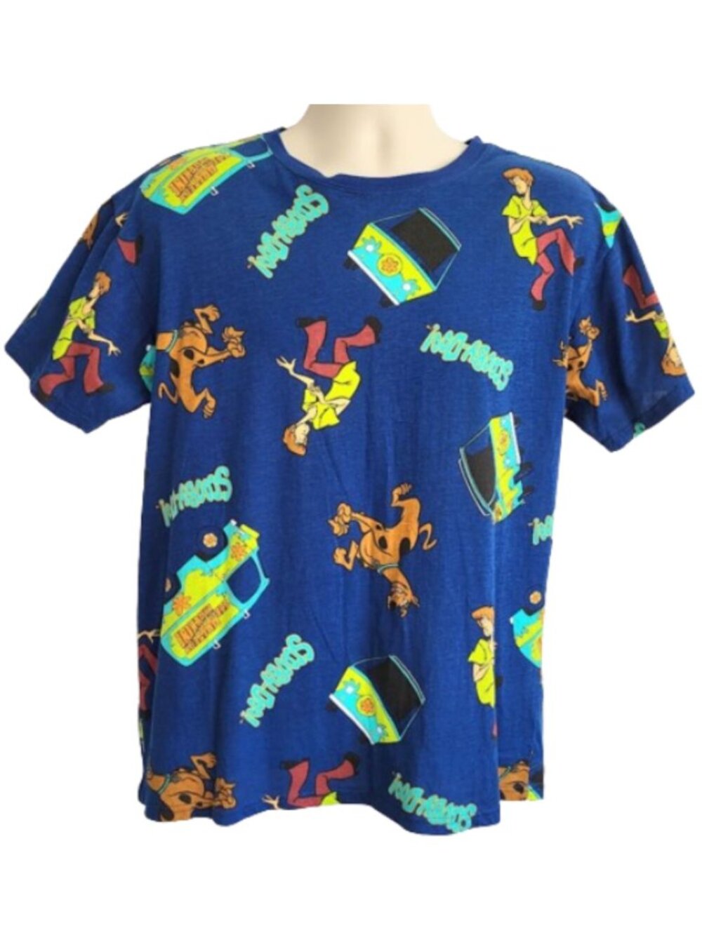 SCOOBY DOO Mystery Machine Graphic Crew Neck T Shirt - Men's Size M